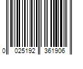 Barcode Image for UPC code 0025192361906