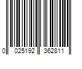 Barcode Image for UPC code 0025192362811