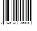 Barcode Image for UPC code 0025192365515