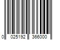 Barcode Image for UPC code 0025192366000