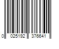 Barcode Image for UPC code 0025192376641