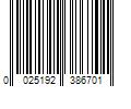 Barcode Image for UPC code 0025192386701