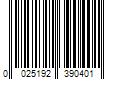 Barcode Image for UPC code 0025192390401