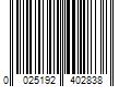 Barcode Image for UPC code 0025192402838