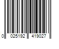 Barcode Image for UPC code 0025192419027