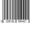 Barcode Image for UPC code 0025192554421