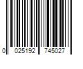 Barcode Image for UPC code 0025192745027