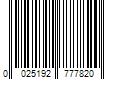 Barcode Image for UPC code 0025192777820