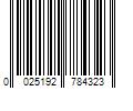 Barcode Image for UPC code 0025192784323