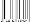 Barcode Image for UPC code 0025192867620