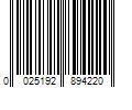 Barcode Image for UPC code 0025192894220