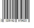 Barcode Image for UPC code 0025192979620