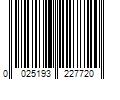 Barcode Image for UPC code 0025193227720