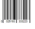 Barcode Image for UPC code 0025193333223