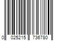 Barcode Image for UPC code 0025215736780