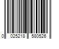 Barcode Image for UPC code 0025218580526