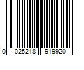 Barcode Image for UPC code 0025218919920