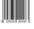 Barcode Image for UPC code 0025235000083