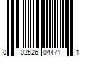 Barcode Image for UPC code 002526044711