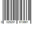 Barcode Image for UPC code 0025291613661