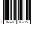 Barcode Image for UPC code 0025293004627