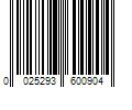 Barcode Image for UPC code 0025293600904