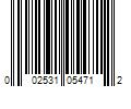 Barcode Image for UPC code 002531054712