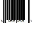 Barcode Image for UPC code 002533000083