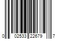 Barcode Image for UPC code 002533226797