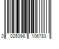 Barcode Image for UPC code 0025398106783