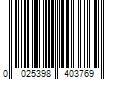 Barcode Image for UPC code 0025398403769