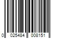 Barcode Image for UPC code 0025484008151