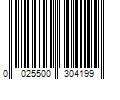 Barcode Image for UPC code 0025500304199