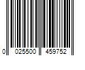 Barcode Image for UPC code 0025500459752