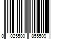 Barcode Image for UPC code 0025500855509