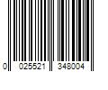 Barcode Image for UPC code 0025521348004