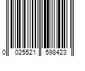 Barcode Image for UPC code 0025521598423