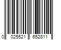 Barcode Image for UPC code 0025521652811