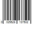 Barcode Image for UPC code 0025528137502