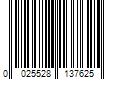 Barcode Image for UPC code 0025528137625