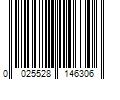 Barcode Image for UPC code 0025528146306