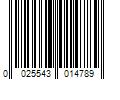 Barcode Image for UPC code 0025543014789