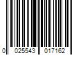 Barcode Image for UPC code 0025543017162