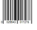 Barcode Image for UPC code 0025543017278