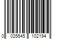 Barcode Image for UPC code 0025545102194