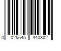 Barcode Image for UPC code 0025545440302