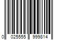 Barcode Image for UPC code 0025555999814