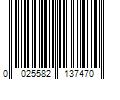 Barcode Image for UPC code 0025582137470