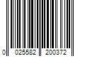 Barcode Image for UPC code 0025582200372