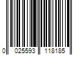 Barcode Image for UPC code 0025593118185